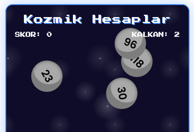 Kozmik Hesaplar! Çarpma